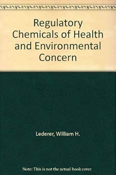 Hardcover Regulatory Chemicals of Health and Environmental Concern Book