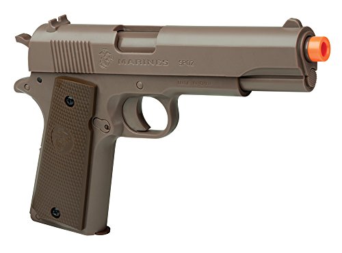 U.S. Marines MCSP02 Corps SP02 Spring Powered Single Shot Airsoft Pistol