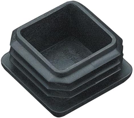 Caplugs SQRV-2-10-14 – SQRV Series – Plugs for Square Tubing, 500 Pack, to Fit Square Tube OD 2.000" x Height 0.52" x Wall Thickness 10-14 Ga. (.134-.083)", Vinyl, Black, Exterior Ribs (638382AA)
