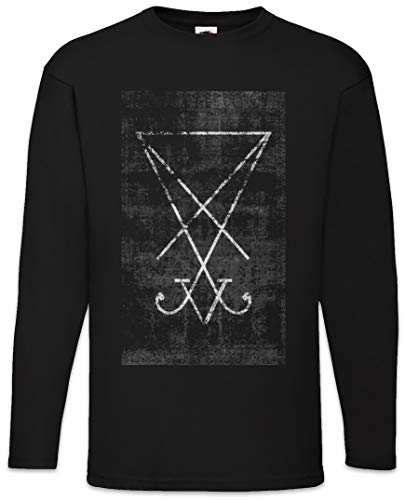 Tarot Sigil of Lucifer T-Shirt t-shirt gothique à manches longues pour look alternatif mystique