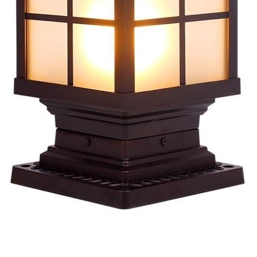 Lámpara para exteriores resistente estilo retro E27 42 cm 6
