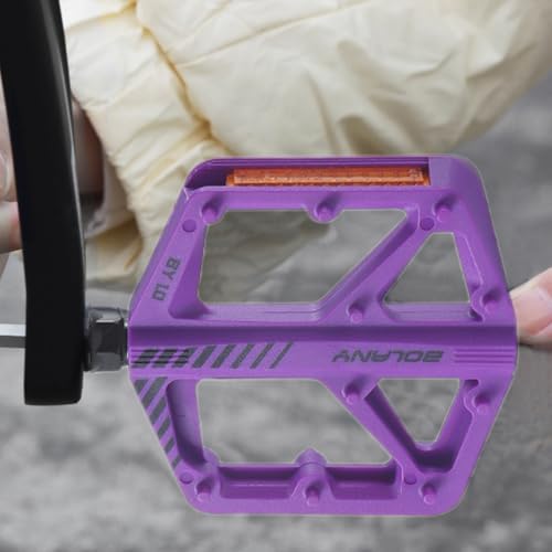Pédales de vélo plates et légères avec roulements étanches pour VTT