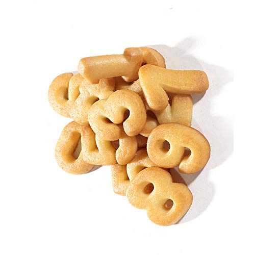 Numbers Cookie Cutters 2 Inches 9Pcs Jelly Fondant Cutter Set, Stainless Steel, Large Number Cutter For Fondant Biscuit, Cake, Fruit, Vegetables, Or Dough Stainless Steel (2'' Number Cutter) #TOP3