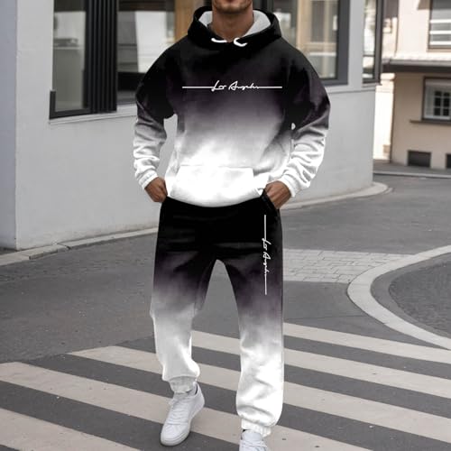Sweat à capuche confortable pour homme avec coupe ample