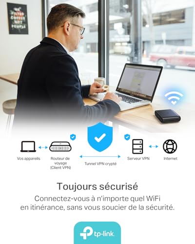 TP Link TL WR3002X V1 Routeur sans fil 1GbE 2.5GbE Bi bande - vue 6