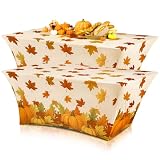 Oudain Pumpkin Maple Leaf Fitted Set