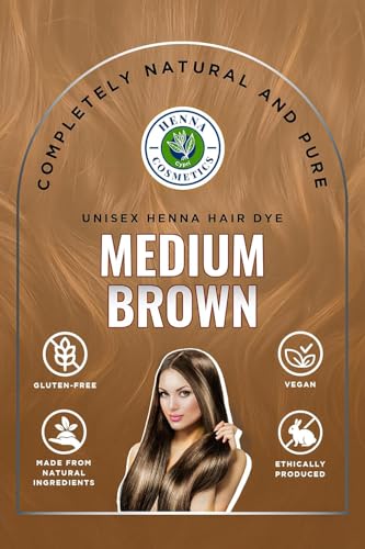 Henna Cosmetics Tinte Natural para Cabello Marrón Medio 200g miniatura 3