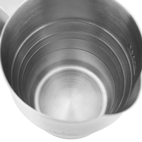 Jarro de leite para uso doméstico, jarro de café, com barra de jarro de balança para café em casa do