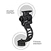 YSS New Aluminum Alloy PVS14 Night Vision J-Arm Mount fit for Helmet Openwork Design(Support Left Eye, Chinese Thread)