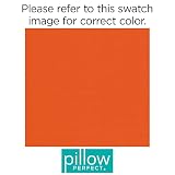 Pillow Perfect Zewnętrzna poduszka na krzesło z tarasem słonecznym, pomarańczowa