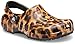 Crocs unisex adult Classic Animal Print | Zebra and Leopard Shoes Clog, Leopard, 9 Women 7 Men US