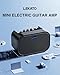 LEKATO Electric Guitar Amp, 10W Mini Guitar Amp, Distortion, Clean, Delay, Three-Band EQ, Gain Regulation, Bluetooth Guitar Amp Portable for Travel, Room Practice