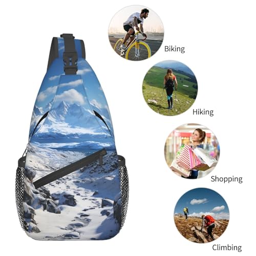 Bolso bandolera pequeño para senderismo unisex miniatura 6