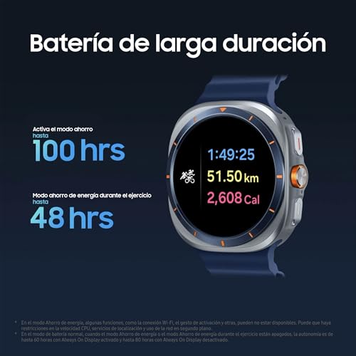 Miniatura 6 de Samsung Galaxy Watch Ultra 2025 47mm - Smartwatch LTE con IA, Titanio, Botón Personalizable, Control de Salud, Garantía del Fabricante 3 Años + 1 año Extra, Plata Titanio (Versión española)