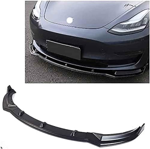 Garniture becquet avant pour Tesla Model 3 2021 lèvre de pare-chocs idéale en ville