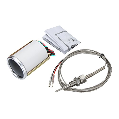 Sangmei Medidor de temperatura de gás de escape EGT de 2