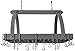 Rectangular Hanging Pot Rack with Grid & 24 Hooks