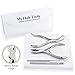 Professional Hair Extension Tools Kit – Hair Extension Pliers, Micro Beads Hook & Loop Tool, Stainless Steel Supplies for Microlink & I-Tip Extensions – My Hair Tools