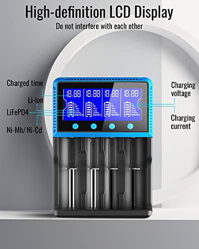 Keenstone HXY-H4 18650 Battery Charger thumb #3