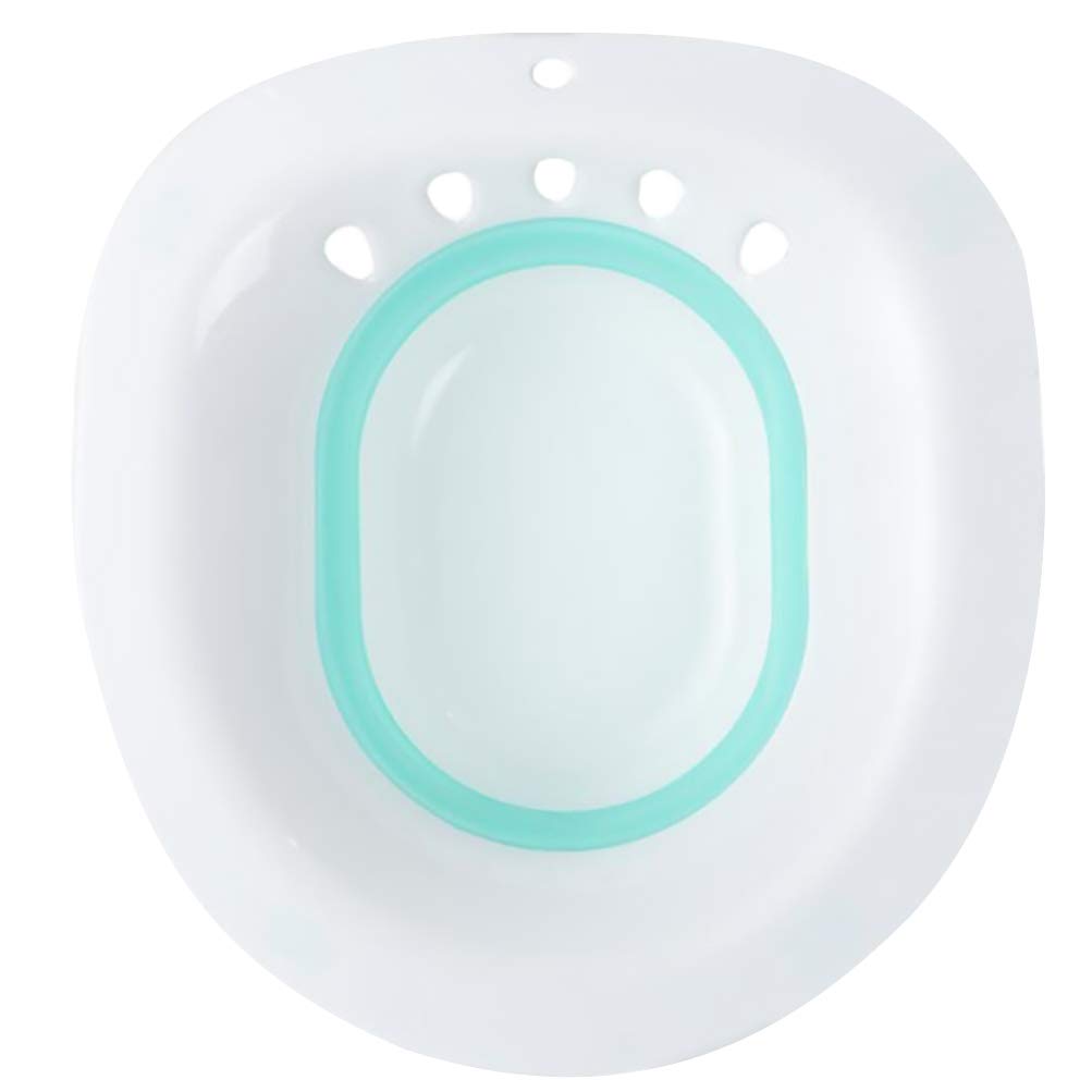 Buy EXCEART Collapsible Sitz Bath over the Toilet Sitz Bath Portable