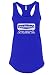 Mixtbrand Women's Warning May Contain Alcohol Racerback Tank Top