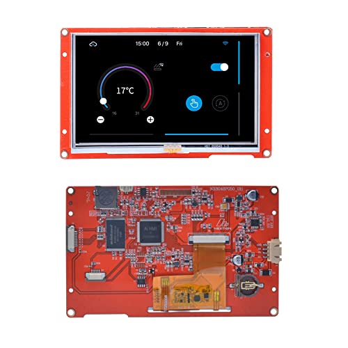 Image of Nextion Display Intelligent 5.0 Inch Resistive Touch Screen 800x480 Serial LCD TFT HMI Display Module NX8048P050-011R Supports Audio Video
