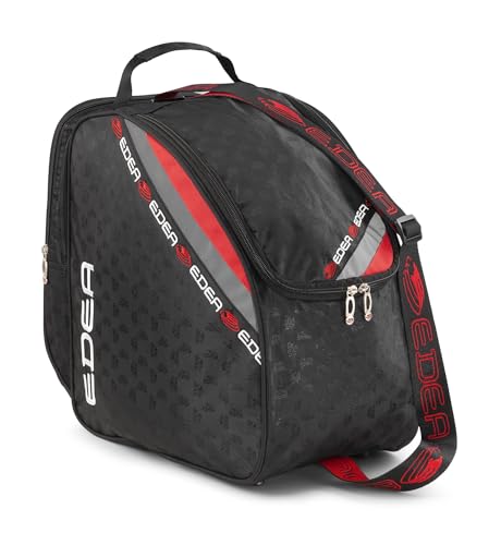 Sac pour patins à glace Edea Jacquard noir et gris avec bandoulière