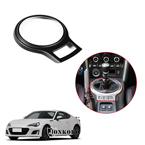 Etiqueta engomada del ajuste del marco de cambio de marcha interior del coche negro mate para BRZ/86 2013-2020 Auot consola central Accesorios
