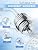 Cobbe HD HEAVY DUTY High Output Shower Filter – 99% REMOVAL Shower Head Filter for Hard Water, Heavy Metals, Chlorine and Harmful Substance, Improve your skin and hair - Chrome