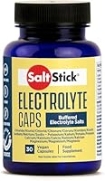 SaltStick Caps 30 Salz & Mineralstoffkapseln mit Elektrolyten (Natrium, Kalium, Calcium, Magnesium) und Vitamin D3, 33 g
