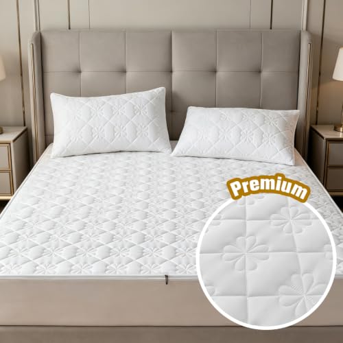 Cubre Colchón Invierno Transpirable para Dormitorios Acogedores 5