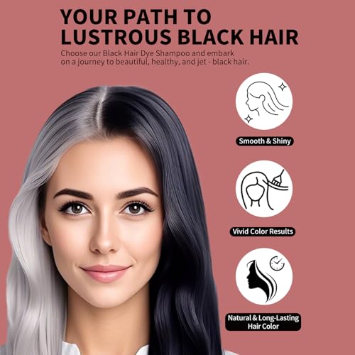 Shampooing colorant contre les cheveux blancs pour revitalisation - 5