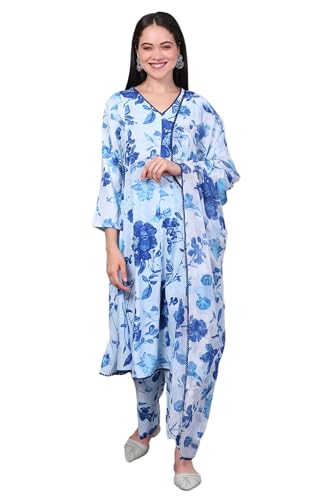 Kurta en coton jaune à fleurs et pantalon léger pour vos sorties d'été ensoleillées