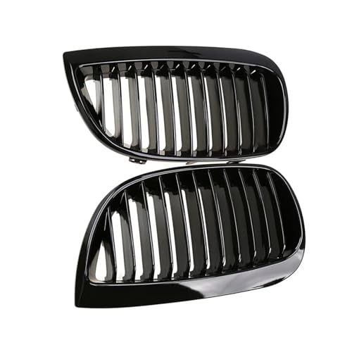 Parrilla de riñón para BMW E87 E81 Serie 1 2004-2007, rejilla frontal para un estilo urbano, 2 uds