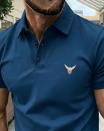 Image of AUSK Polo T-Shirt for Men || Half Sleeves Neck Polos Men Tshirt