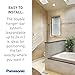 Panasonic WhisperCeiling Bathroom Exhaust Fan, 290 CFM, FV-30VQ3 B00084ZQA2 Panasonic Installation Kit for In-line Fans & ERVs, 6