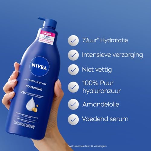 Nivea Body Milk met Hyaluronzuur & Amandelolie 400 ml - View 4