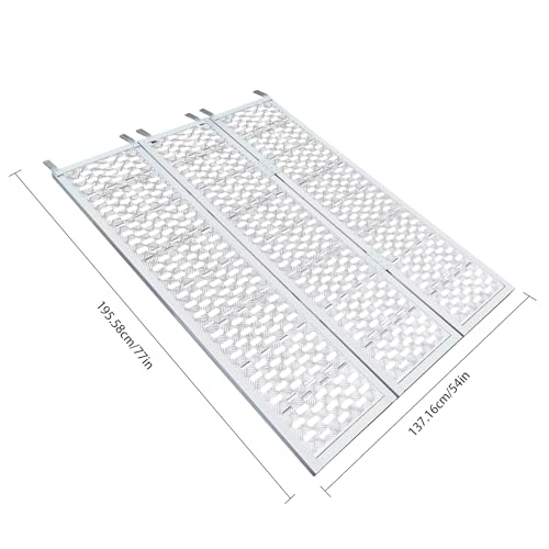Rampa para carga plegable 77 in x 54 in 1500 lb miniatura 2