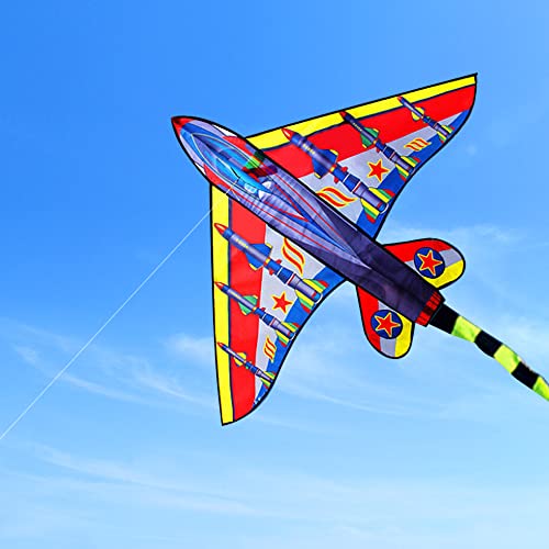 Aomiun Kite For Kids Adults Single Line Kite Easy To Fly Kite With Tail For Children Outdoor Game Beach Trip #TOP1