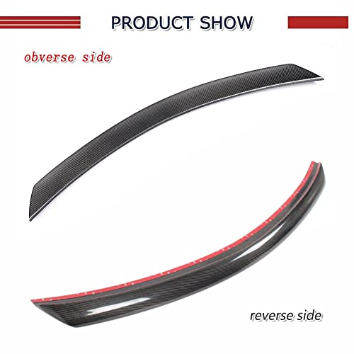 Jc Sportline JC-BE20439 W204 Real Carbon Fiber Trunk Spoiler For 2008-14 4 Door Mercedes Benz W204 C250 C300 C63 Sedan Rear Trunk Boot Lid Spoiler Wing thumb #5