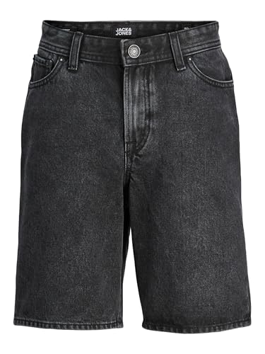 JACK & JONES Short en Jean pour garçon, Jean Noir, 164