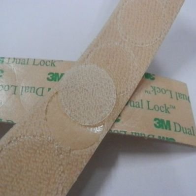 3M™ Dual Lock SJ 4570 cerchi da 20mm adesivo trasparente (100)