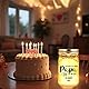Hiipeefeel Papa Geschenke Geburtstag, LED Flaschenlicht, Vatertagsgeschenk Geburtstagsgeschenk für Papa, Papa Geschenk Vatertag Weihnachten