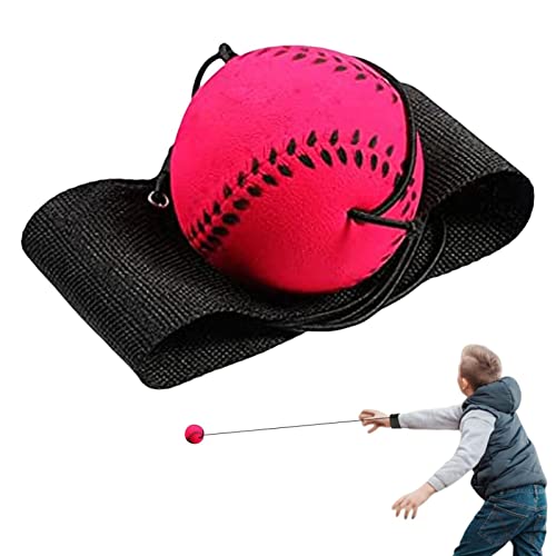 Shichangda Pocky Ball | Wrist Return Ball | Pocket Ball on String Football | Power Ball | Basketball, Baseball, Tennis, and Soccer Ball Wristband Toys for Children Adults