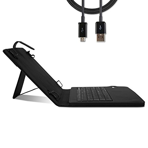 NAUC Tastiera Bluetooth V 3,0 senza fili per