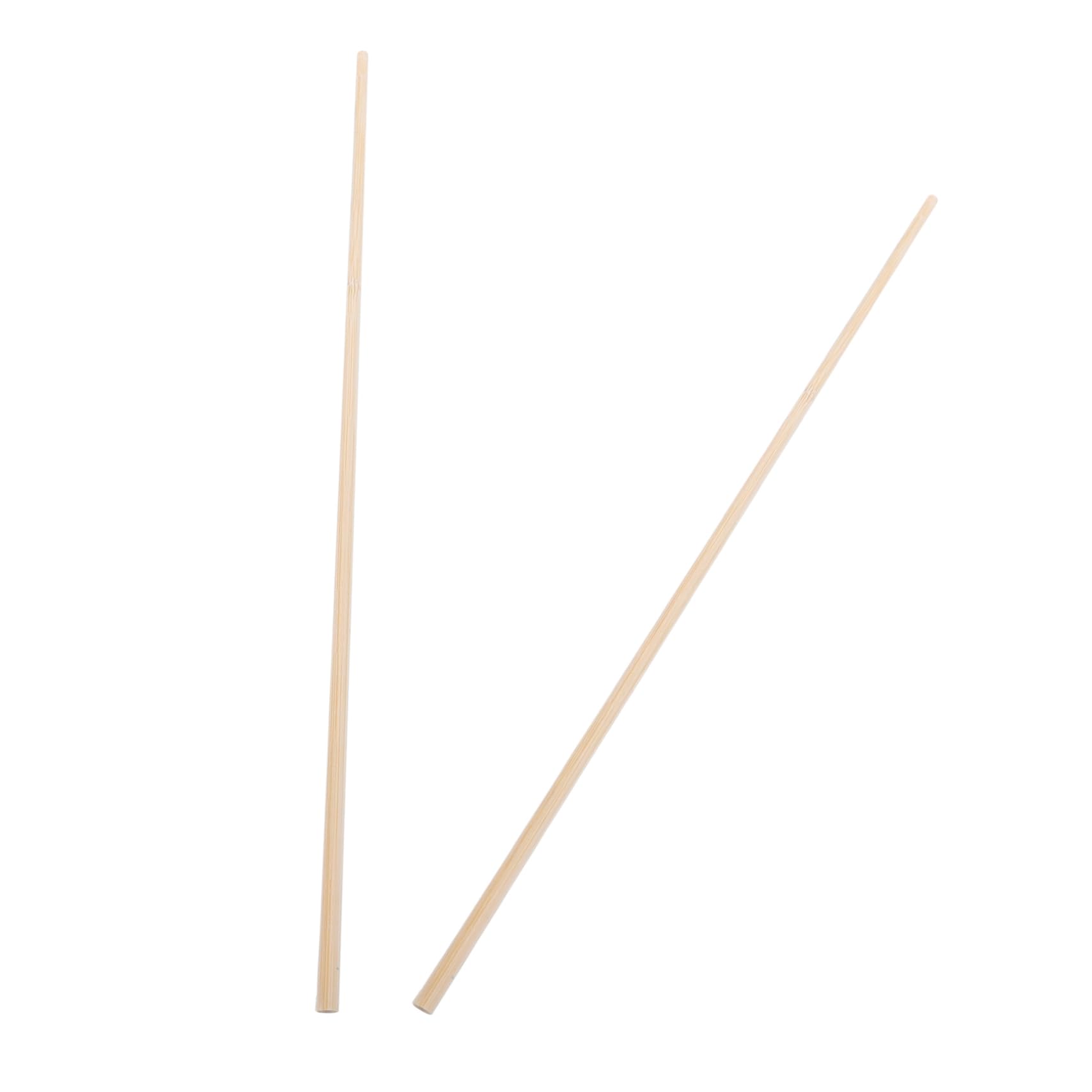 BESPORTBLE Asta per Sedie da Regista in Bambù 2 Pezzi Supporti per Sedili Accessori Mobili Ricambio Leggero e Resistente Beige Adatto a Sedie da Regista