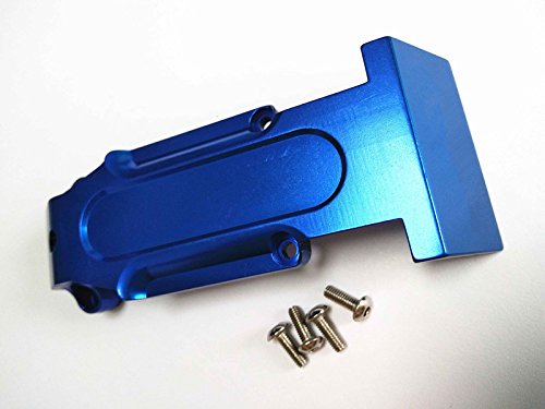 Alloy Aluminum Rear Skid Plate for Traxxas 1/10 REVO REVO 3.3 E-REVO Summit Blue