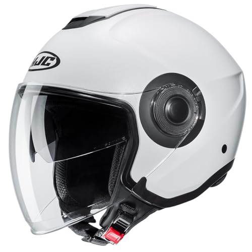 HJC, Motorrad-Jethelm i40N Perlweiss, M