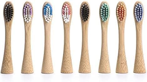 Tête de brosse à dents en bambou pour gencives sensibles et PBT