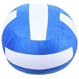 Ballon de volley en peluche : ce coussin de volley en peluche a la taille et le poids parfaits pour être emporté en voiture, au lit, sur le canapé, ou comme pour filles